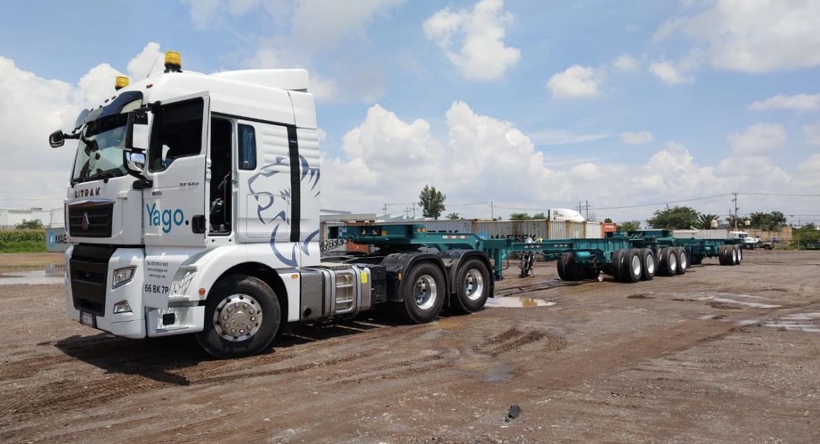 Tracto y plataformas disponibles de Yago